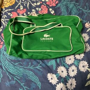 Lacoste Parfums Green Travel Bag
